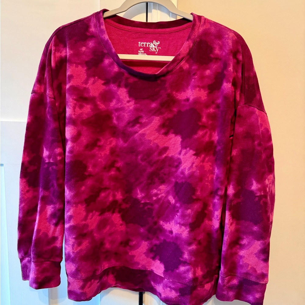 Terra & Sky Fuchsia Top